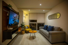Modern apartment in luxury building